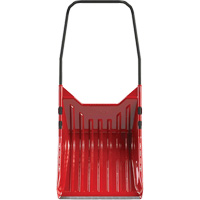 60L Sleigh Snow Shovel, Polypropylene Blade, Wearstrip Included Ontario Safety Products