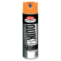 Industrial Quik-Mark™ Inverted Marking Paint, Orange, 17 oz., Aerosol Can NC327 | Ontario Safety Product