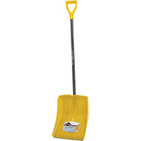Alpine™ Snow Shovel, Polypropylene Blade, 13-9/10" Wide, D-Grip Handle, Wearstrip Included ND302 | Ontario Safety Product