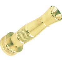 Metal Hose Nozzles, Non-Insulated, Twist-Trigger, 80 PSI Ontario Safety Products