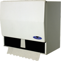 Roll or Single-Fold Towel Dispenser , Manual, 10.5" W x 6.75" D x 9.5" H NI160 | Ontario Safety Product