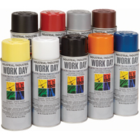 Industrial Enamel Paint, Yellow, Gloss, 10 oz., Aerosol Can NI473 | Ontario Safety Product