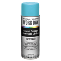 Industrial Enamel Paint, Blue, Gloss, 10 oz., Aerosol Can NI508 | Ontario Safety Product