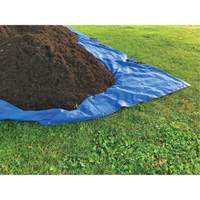Tarp, Standard Duty, Blue, 7' x 5' x 4 mils Ontario Safety Products