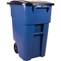 Brute<sup>®</sup> Roll Out Containers, Curbside, Plastic, 50 US gal. NI824 | Ontario Safety Product