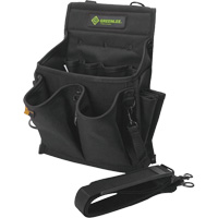 Tool Bag, Nylon, 20 Pockets, Black Ontario Safety Products