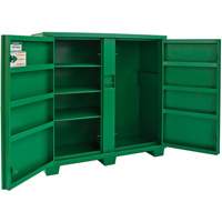 Utility Cabinet, Steel, Green Ontario Safety Products