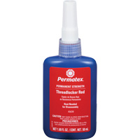 Adh&eacute;sif frein-filet, Rouge, &eacute;lev&eacute;, 50 ml, Bouteille Ontario Safety Products