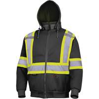 6925BK Chandail &agrave; capuchon, 3T-Grand, Noir Ontario Safety Products