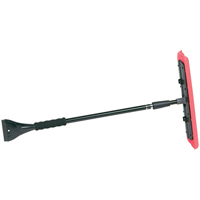 Artic Plow™ Snow Blade, Telescopic, Polyurethane Foam Blade, 50" Long, Red NJ231 | Ontario Safety Product