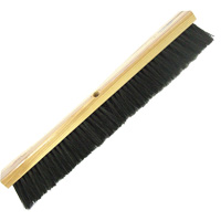 Heavy-Duty Shop Broom, 24", Coarse/Stiff, Tampico/Wire Bristles NJC045 | Ontario Safety Product