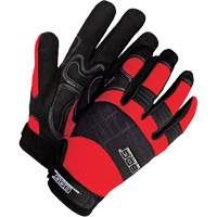 Gants performants &agrave; usage intensif avec paumes coussin&eacute;es, Taille Grand, Paume Synth&eacute;tique Ontario Safety Products
