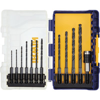Jobber Length Drill Bit Set, 12 Pieces, High Speed Steel Ontario Safety Products