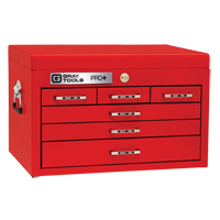 PRO+ Series Top Chest, 26" W, 6 Drawers, Red NJH100 | Ontario Safety Product