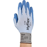 Gants Hy-Flex 11-518, Taille Petit/7, Calibre 18, Rev&ecirc;tement Polyur&eacute;thane, Enveloppe en Dyneema, ASTM ANSI niveau A2/EN 388 niveau B Ontario Safety Products