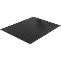 Tapis &agrave; nervures larges, Couloir, 4' x 75' x 1/8", Noir Ontario Safety Products