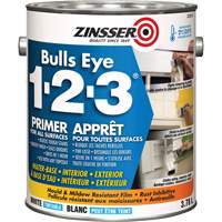 Bulls Eye 1-2-3<sup>®</sup> Water-Base Primer, 3.78 L, Gallon, White NKF446 | Ontario Safety Product