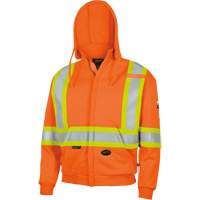 338SF Capuche &agrave; fermeture &eacute;clair ignifug&eacute;e, Hommes, T-Grand, Orange haute visibilit&eacute;, 22 cal/cm² Ontario Safety Products