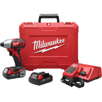 Trousse de tournevis &agrave; percussion hexagonal M18, 1/4", 1500 lb-po Couple max., 18 V, Lithium-ion Ontario Safety Products