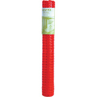 Plastic Snow Fence, 50' L x 4' W, Orange Ontario Safety Products