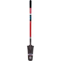 Heavy-Duty Drain Spade, Carbon Steel, 16" x 6" Blade, 45" L, Straight Handle NN241 | Ontario Safety Product