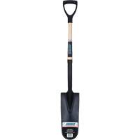 Drain Spade Shovel, Tempered Steel, 14" x 6" Blade, 30" L, D-Grip Handle NN247 | Ontario Safety Product