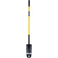 Drain Spade Shovel, Tempered Steel, 14" x 6" Blade, 46" L, Straight Handle NN249 | Ontario Safety Product