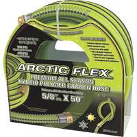 Premium Hybrid Polymer Garden Hose, PVC/Rubber, 5/8" dia. x 50' NO559 | Ontario Safety Product