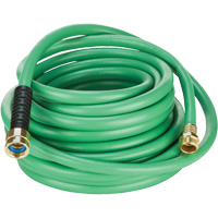 Maxlite Green Garden Hose, Rubber, 1/2" dia. x 50' Ontario Safety Products