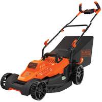 Lawn Mower with Comfort Grip Handle, Push Walk-Behind, Electric, 17" Cutting Width NO658 | Ontario Safety Product