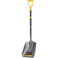 Serrated Snow Shovel, Tempered Steel Blade, 11-7/10" Wide, D-Grip Handle NO791 | Ontario Safety Product