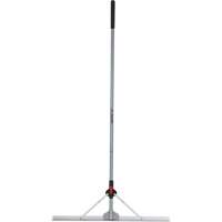 Landscaping Level Rake with Folding Head, Fibreglass Handle, 36" W, Aluminum Blade NO793 | Ontario Safety Product