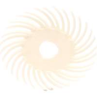 Scotch-Brite Radial Bristle Disc SR, Ceramic, 2" Dia. Ontario Safety Products