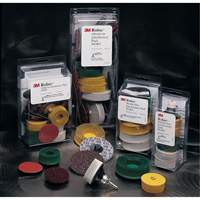 Scotch-Brite™ Roloc™ Bristle Disc Kit, Ceramic, 50, 80, 120 Grit, 2" Dia. NS926 | Ontario Safety Product