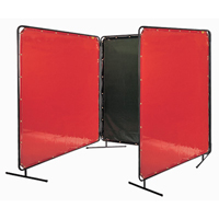 &eacute;cran et cadre pour soudage, Vert olive, 6' x 6' Ontario Safety Products