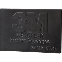 Wetordry™ Rubber Squeegee, 3", Rubber NT988 | Ontario Safety Product