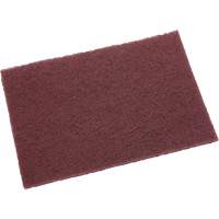 Non-Woven Hand Pad, Aluminum Oxide, 9'' x 6'', Very Fine Grit NU999 | Ontario Safety Product