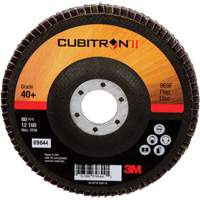 Cubitron II 969F Flap Disc, 5" x 7/8", Type 27, 40+ Grit, Ceramic Ontario Safety Products