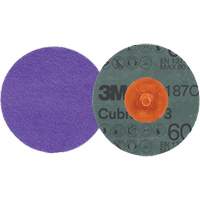 Cubitron 3 Roloc Fibre Disc, 2" Dia., 60+ Grit, Ceramic Ontario Safety Products