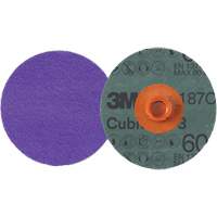 Cubitron 3 Roloc Fibre Disc, 4" Dia., 60+ Grit, Ceramic Ontario Safety Products