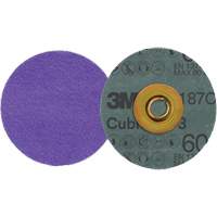 Cubitron 3 Roloc Fibre Disc, 3" Dia., 60+ Grit, Ceramic Ontario Safety Products
