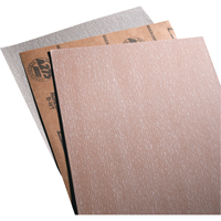 Papier abrasif en feuilles de papier - No-Fil Adalox A275, 9" x 11", Grain 80, Oxyde d'aluminium Ontario Safety Products