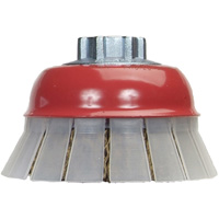 Crimped Wire Cup Brush with Protective Guard NZ778 | Ontario Safety Product