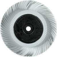 Scotch-Brite Type C Precision Radial Bristle Brush PN-RB with Keyway Core, Ceramic, 120+ Grit, 6" Dia. Ontario Safety Products