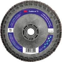 Cubitron 3 Flat Flap Disc with Quick Change 1169F, 4-1/2" x 5/8"-11, Type T27, 60+ Grit, Ceramic Ontario Safety Products