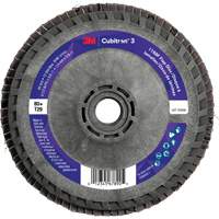 Cubitron 3 Conical  Flap Disc with Quick Change 1169F, 4-1/2" x 5/8"-11, Type T29, 80+ Grit, Ceramic Ontario Safety Products