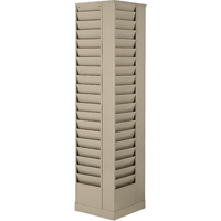 Pr&eacute;sentoirs, Rotatif, 23 fentes, Acier, 14-1/8" la x 14-1/8" p x 66" h Ontario Safety Products