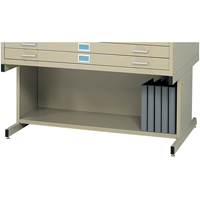 High Base for Steel Plan File Cabinet OB162 | Ontario Safety Product