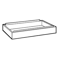 Closed Base for Steel Plan File Cabinet OB172 | Ontario Safety Product