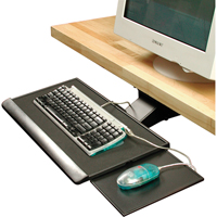 Heavy-Duty Articulating Keyboard Trays With Mouse Platform OB539 | Ontario Safety Product